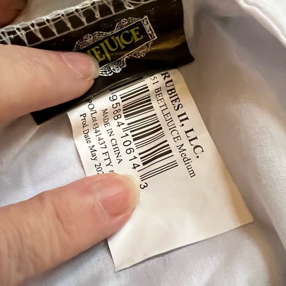 Rubie's Dog Beetlejuice Costume Size M - Picture 3 of 3